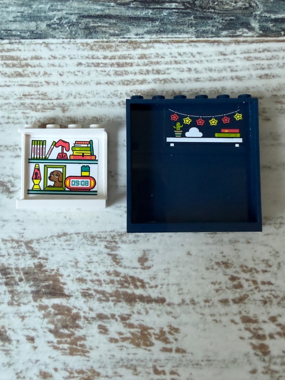 LEGO Set 41755 Friends NORA’s ROOM - PARTS Only - Lot 2 Bricks w Stickers